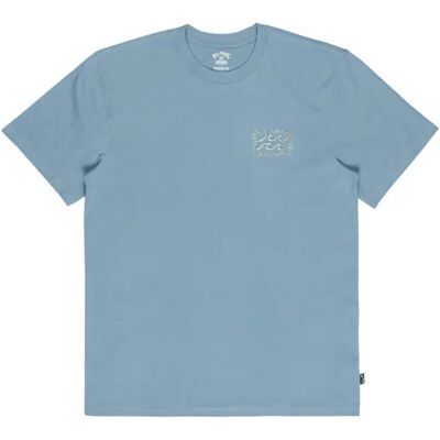 T-Shirt Billabong Crayon Wave Bleu M Homme T-Shirt Billabong Crayon Wave Bleu M Homme