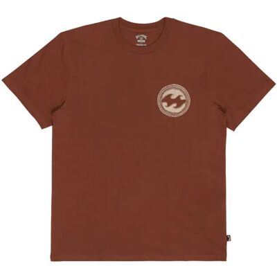 T-Shirt Billabong Crayon Wave Marron S Homme T-Shirt Billabong Crayon Wave Marron S Homme