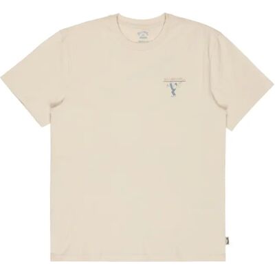 T-Shirt Billabong Carry On Beige L Homme T-Shirt Billabong Carry On Beige L Homme