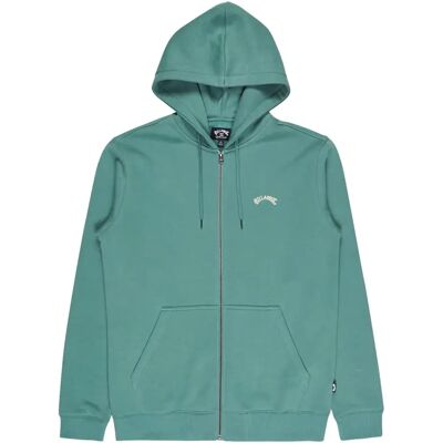 Kapuzensweatshirt mit Reißverschluss Billabong Arch ZH Vert XL Homme Kapuzensweatshirt mit Reißverschluss Billabong Arch ZH Vert XL Homme