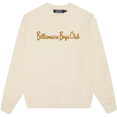 Pullover Billionaire Boys Club Signature Beige XL Homme Pullover Billionaire Boys Club Signature Beige XL Homme