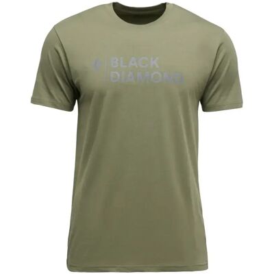 T-Shirt Black Diamond Stacked Vert XS Homme T-Shirt Black Diamond Stacked Vert XS Homme