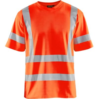 Hochsichtbares T-Shirt mit V-Ausschnitt und UV-Schutz Blaklader Orange L Homme Hochsichtbares T-Shirt mit V-Ausschnitt und UV-Schutz Blaklader Orange L Homme