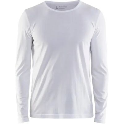 Langarmshirt Blaklader Blanc 3XL Tall Homme Langarmshirt Blaklader Blanc 3XL Tall Homme