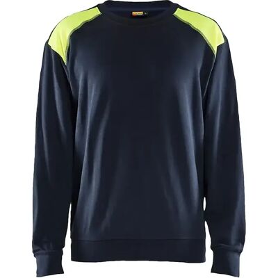 Zweifarbiges Sweatshirt mit Rundhalsausschnitt Blaklader Bleu 2XL Homme Zweifarbiges Sweatshirt mit Rundhalsausschnitt Blaklader Bleu 2XL Homme