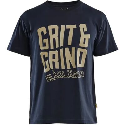 T-Shirt Blaklader Limited Grit & Grind Bleu 2XL Homme T-Shirt Blaklader Limited Grit & Grind Bleu 2XL Homme