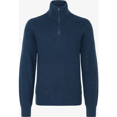 Pullover Blend Ribe Bleu L Homme Pullover Blend Ribe Bleu L Homme