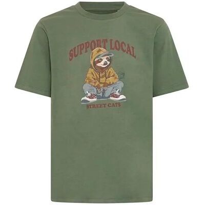 T-Shirt Blend Irving Funny Graphic Vert S Homme T-Shirt Blend Irving Funny Graphic Vert S Homme