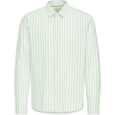 Gestreiftes Hemd Blend BHAban Vert L Homme Gestreiftes Hemd Blend BHAban Vert L Homme