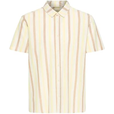 Gestreiftes Hemd Blend Aban Jaune XL Homme Gestreiftes Hemd Blend Aban Jaune XL Homme