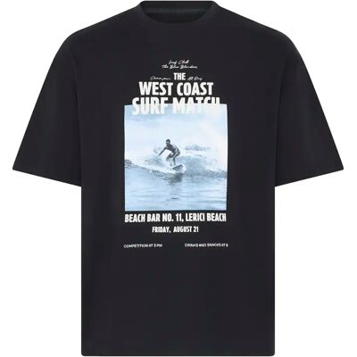 T-Shirt Blend Kyros Graphic Noir XL Homme T-Shirt Blend Kyros Graphic Noir XL Homme