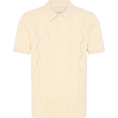 Gestricktes Poloshirt Blend BHDuran Blanc M Homme Gestricktes Poloshirt Blend BHDuran Blanc M Homme