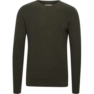 Pullover mit Rundhalsausschnitt Blend Codford Vert L Mixte Pullover mit Rundhalsausschnitt Blend Codford Vert L Mixte