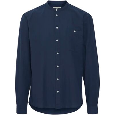 Langarmhemd mit Taschen Blend Seasonal Bleu M Homme Langarmhemd mit Taschen Blend Seasonal Bleu M Homme