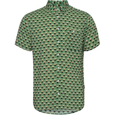 Slim-Fit-Hemd Blend Vert S Homme Slim-Fit-Hemd Blend Vert S Homme