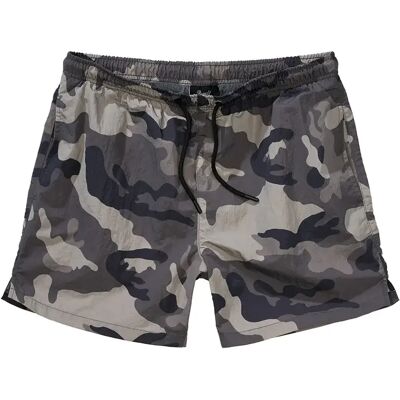 Badehose Brandit Basic Gris S Homme Badehose Brandit Basic Gris S Homme