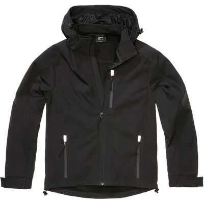 Jacke Brandit Softshell Hurricane Noir 6XL Homme Jacke Brandit Softshell Hurricane Noir 6XL Homme