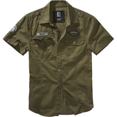 Hemd Brandit Luis Vintage Vert XL Homme Hemd Brandit Luis Vintage Vert XL Homme