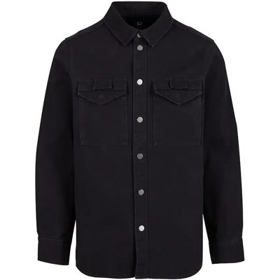 Hemd Brandit Heavy Twill Noir 3XL Homme Hemd Brandit Heavy Twill Noir 3XL Homme