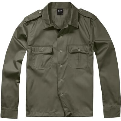 Langarmshirt Brandit US Vert 4XL Homme Langarmshirt Brandit US Vert 4XL Homme