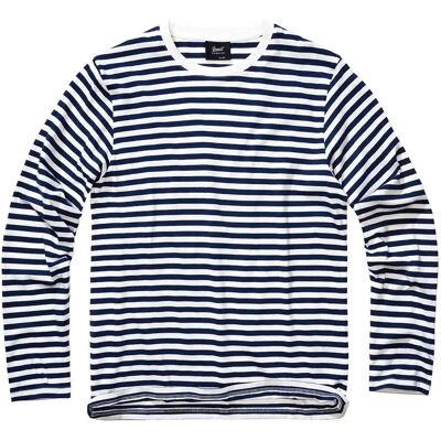 Langarmshirt Brandit Stripe Bleu 3XL Homme Langarmshirt Brandit Stripe Bleu 3XL Homme