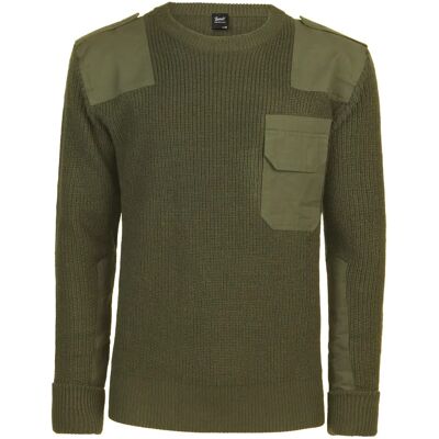 Pullover Brandit BW Vert 2XL Homme Pullover Brandit BW Vert 2XL Homme