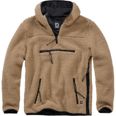 Fleece Brandit Teddy Worker Marron XL Homme Fleece Brandit Teddy Worker Marron XL Homme