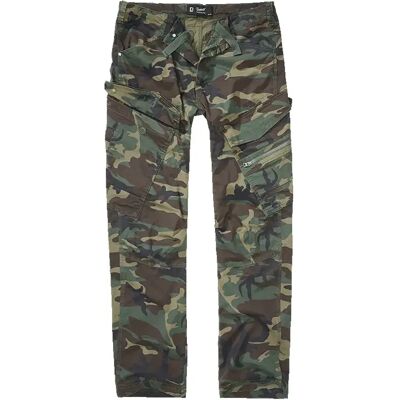 Schmal geschnittene Cargohose Brandit Adven Vert M Homme Schmal geschnittene Cargohose Brandit Adven Vert M Homme