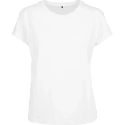 T-Shirt Build Your Brand Box Blanc L Femme T-Shirt Build Your Brand Box Blanc L Femme