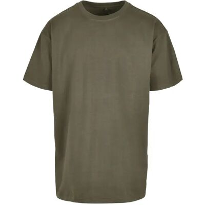 Übergrößen-T-Shirt aus schwerem Material Build Your Brand Vert 5XL Mixte Übergrößen-T-Shirt aus schwerem Material Build Your Brand Vert 5XL Mixte