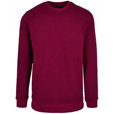 Pullover Build Your Brand Rouge M Mixte Pullover Build Your Brand Rouge M Mixte
