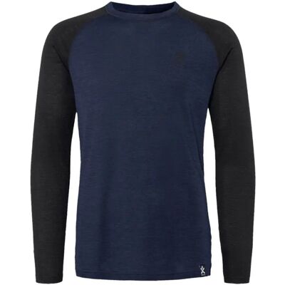 Pullover aus Wolle Bula Norm Merino Bleu M Homme Pullover aus Wolle Bula Norm Merino Bleu M Homme