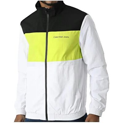 Regenjacke Calvin Klein Color Block Jaune S Homme Regenjacke Calvin Klein Color Block Jaune S Homme