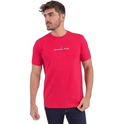 T-Shirt Camberabero Authentique Rugby Rose 2XL Homme T-Shirt Camberabero Authentique Rugby Rose 2XL Homme