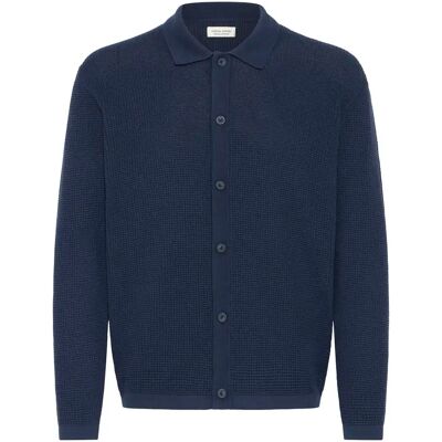 Langarm-Cardigan Casual Friday Stenberg Bleu L Homme Langarm-Cardigan Casual Friday Stenberg Bleu L Homme