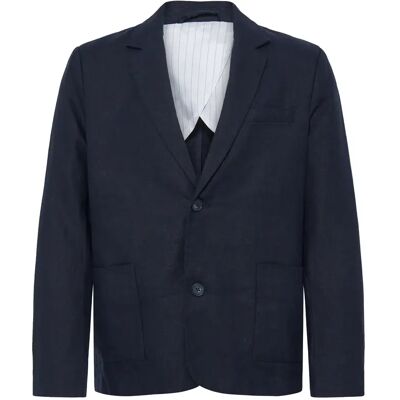 Blazer aus Leinen Casual Friday Torup 0272 Bleu 56 Homme Blazer aus Leinen Casual Friday Torup 0272 Bleu 56 Homme