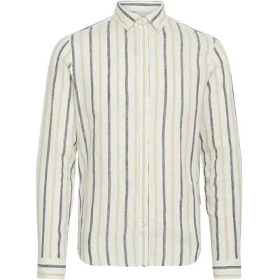 Gestreifte Langarmbluse Casual Friday Dylan Beige XL Homme Gestreifte Langarmbluse Casual Friday Dylan Beige XL Homme