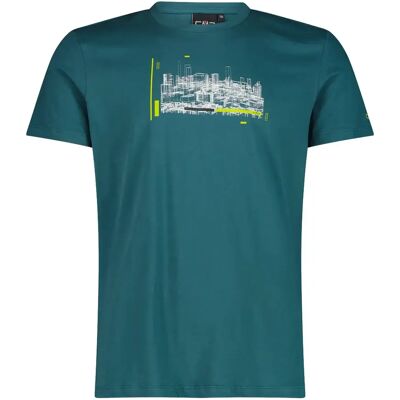 T-Shirt CMP Vert 3XL Homme T-Shirt CMP Vert 3XL Homme