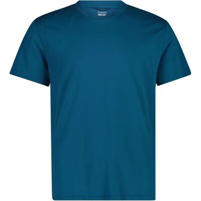 T-Shirt aus Bio-Baumwolle CMP Bleu S Homme T-Shirt aus Bio-Baumwolle CMP Bleu S Homme