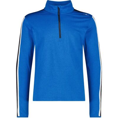 Sweatshirt mit halbem Reißverschluss CMP Bleu M Homme Sweatshirt mit halbem Reißverschluss CMP Bleu M Homme