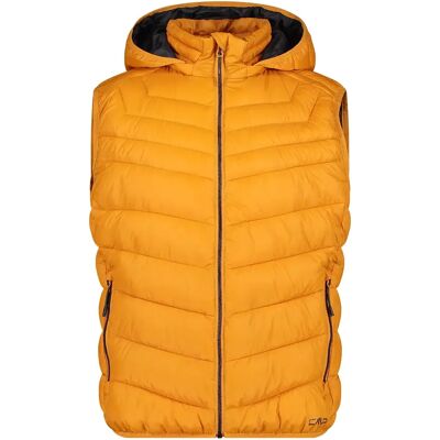 Ärmellose Steppjacke mit Kapuze CMP Jaune M Homme Ärmellose Steppjacke mit Kapuze CMP Jaune M Homme