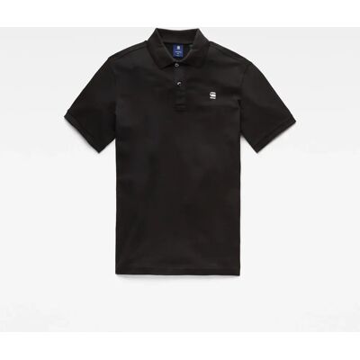 Kurzarm-Poloshirt G-Star Dunda slim Noir XS Homme Kurzarm-Poloshirt G-Star Dunda slim Noir XS Homme