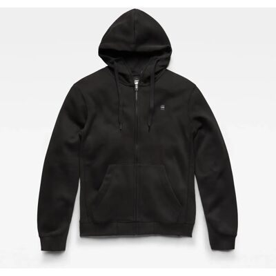 Kapuzenpullover G-Star Premium Basic Zip Noir M Homme Kapuzenpullover G-Star Premium Basic Zip Noir M Homme