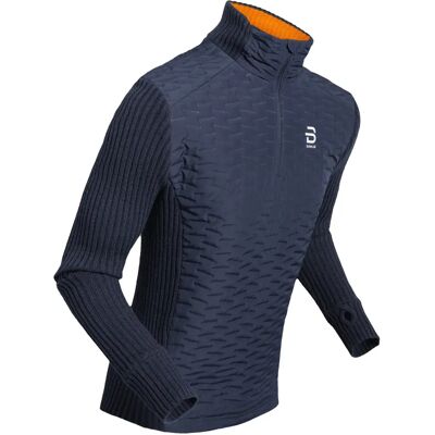 Halb-Zip-Pullover Daehlie Sportswear Comfy 2.0 Bleu M Homme Halb-Zip-Pullover Daehlie Sportswear Comfy 2.0 Bleu M Homme