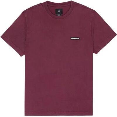 T-Shirt DC Shoes Patch It Washed Rouge L Homme T-Shirt DC Shoes Patch It Washed Rouge L Homme