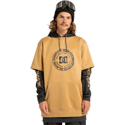Wasserabweisender Fleece-Hoodie DC Shoes Dryden Jaune XS Homme Wasserabweisender Fleece-Hoodie DC Shoes Dryden Jaune XS Homme