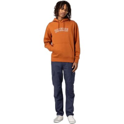 Kapuzenpullover Dickies Union Springs Marron L Homme Kapuzenpullover Dickies Union Springs Marron L Homme