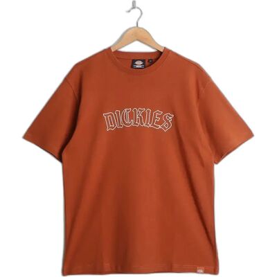 T-Shirt Dickies Marron S Homme T-Shirt Dickies Marron S Homme
