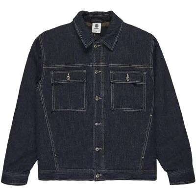 Jeansjacke Element Trucker Bleu L Homme Jeansjacke Element Trucker Bleu L Homme