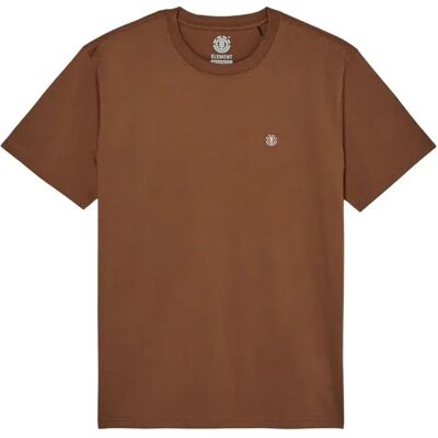 T-Shirt Element Icon Embroidery Marron XS Homme T-Shirt Element Icon Embroidery Marron XS Homme